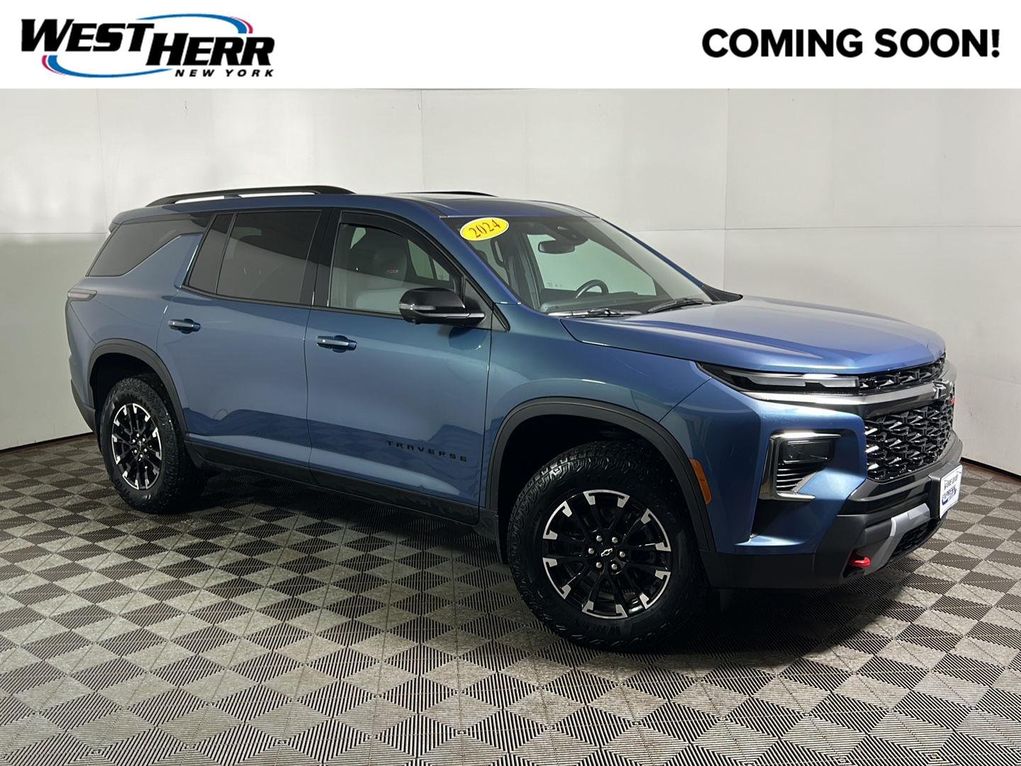 Used 2024 Lakeshore Blue Metallic Chevrolet AWD Z71 image 1