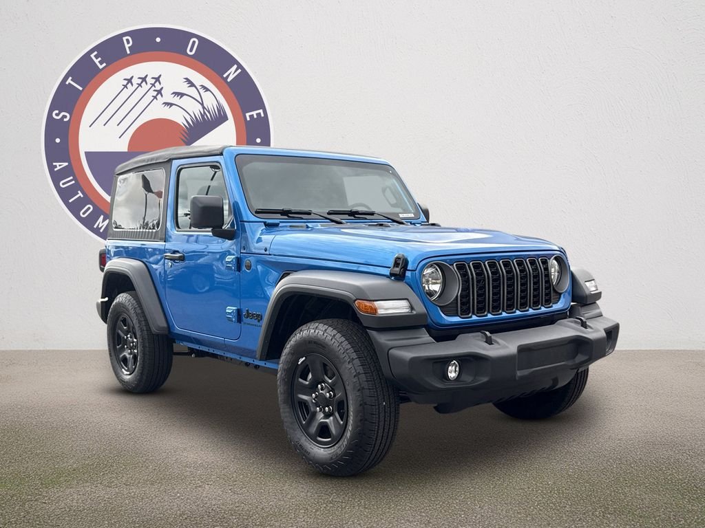 New 2026 Hydro Blue Pearlcoat Jeep Sport image 2