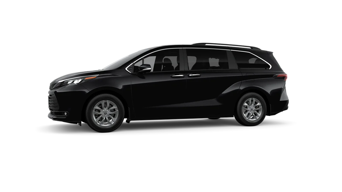 New 2026 Midnight Black Metallic Toyota XLE image 3