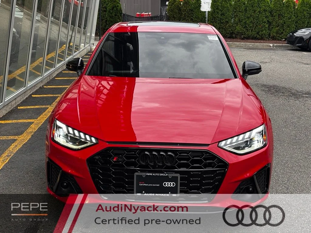 Certified Used 2023 Red Audi 3.0T Premium Plus image 2