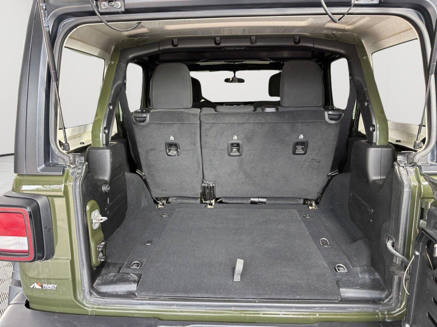 Used 2022 Sarge Green Clearcoat Jeep Unlimited Willys image 8