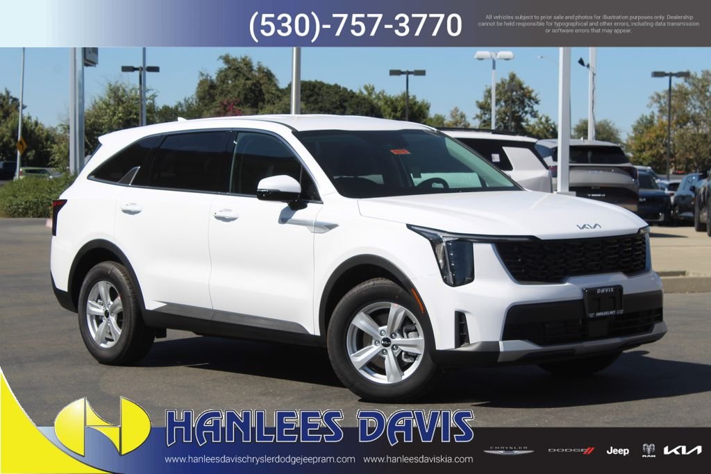 New 2026 Glacial White Pearl Kia LX image 1