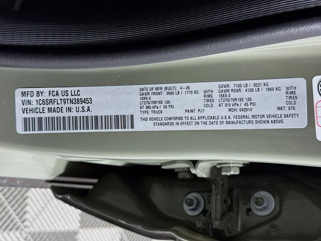 New 2026 Canyon Lake Exterior Paint RAM Rebel image 33
