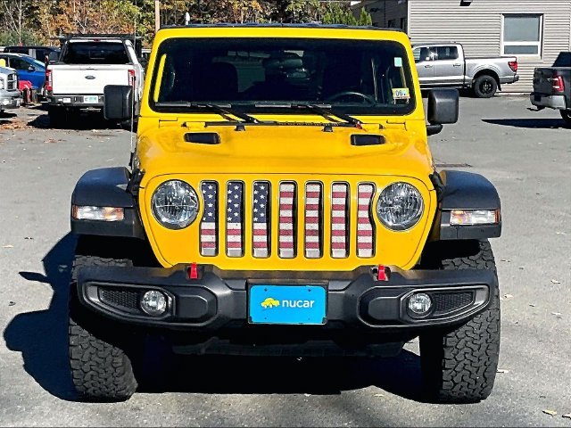 Used 2021 Yellow Jeep Unlimited Rubicon image 2