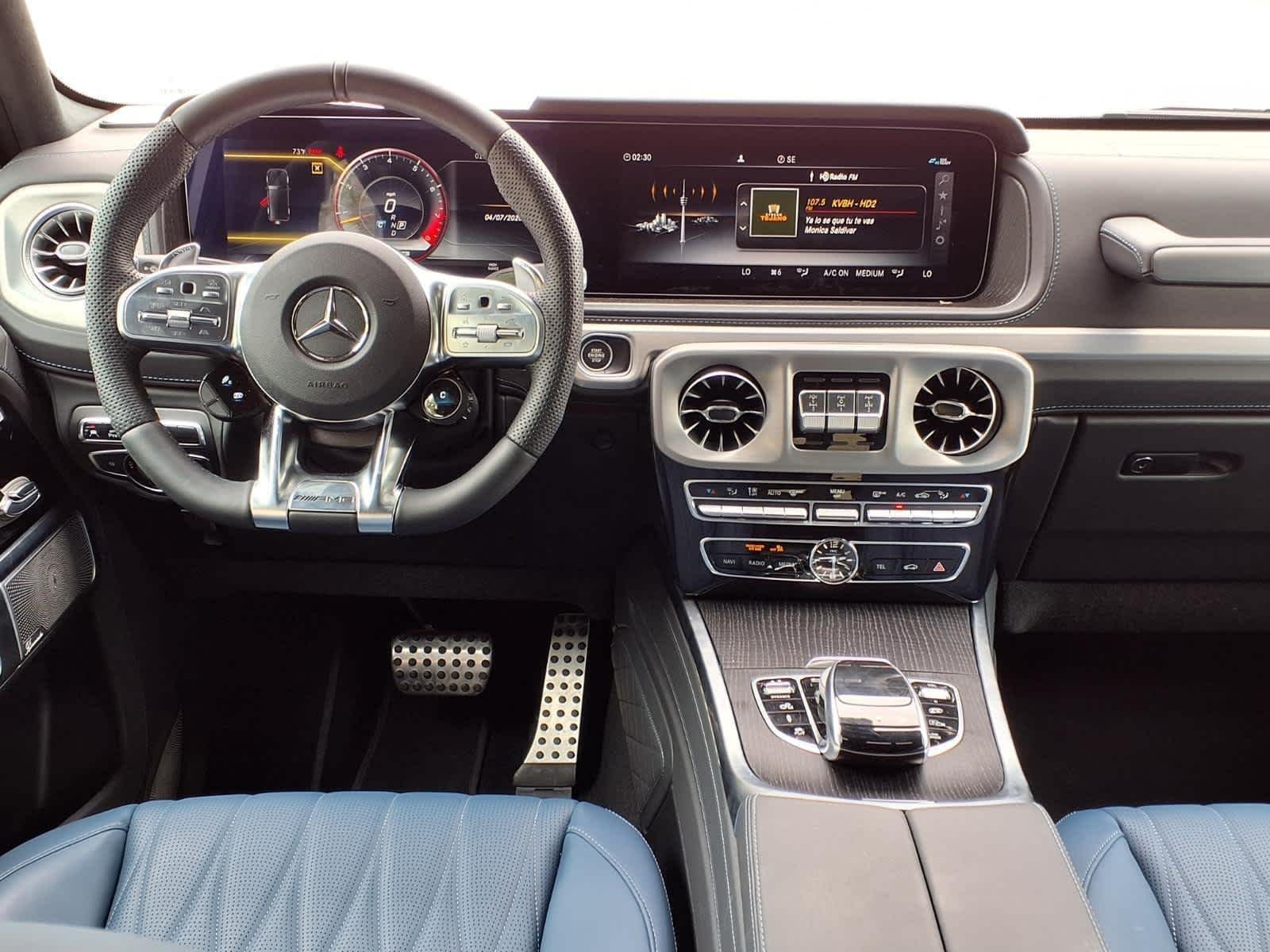 Used 2024 MANUFAKTUR Moonlight White Metallic Mercedes-Benz AMG® G 63 image 13