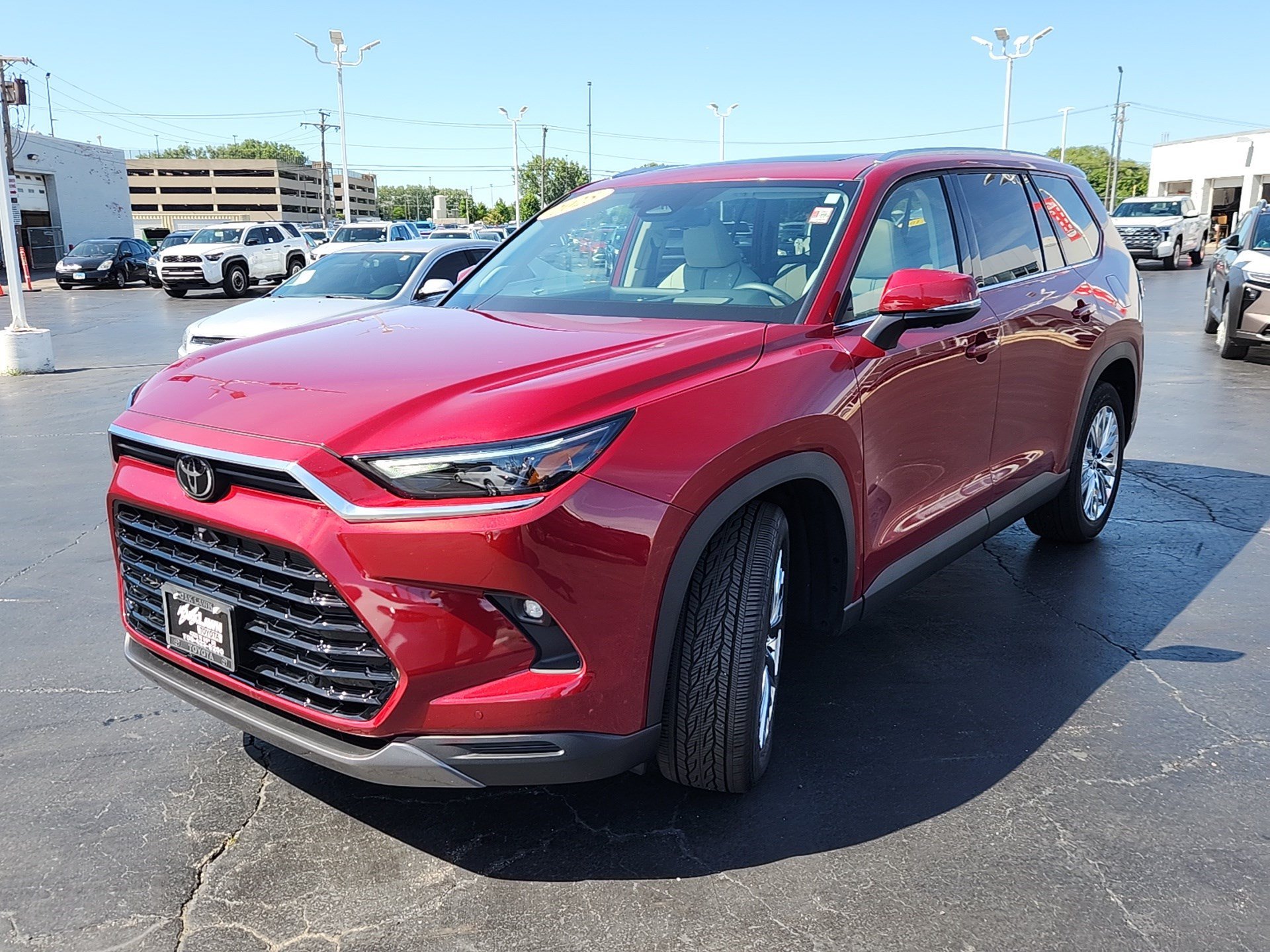 Used 2025 Red Toyota Platinum image 3