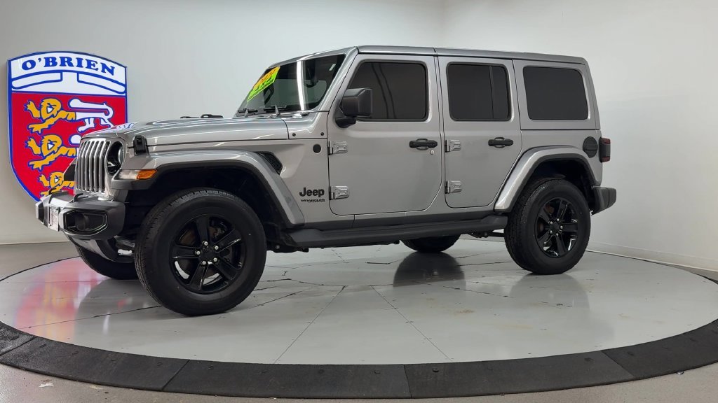 Used 2021 Billet Silver Metallic Jeep Unlimited Sahara Altitude image 8