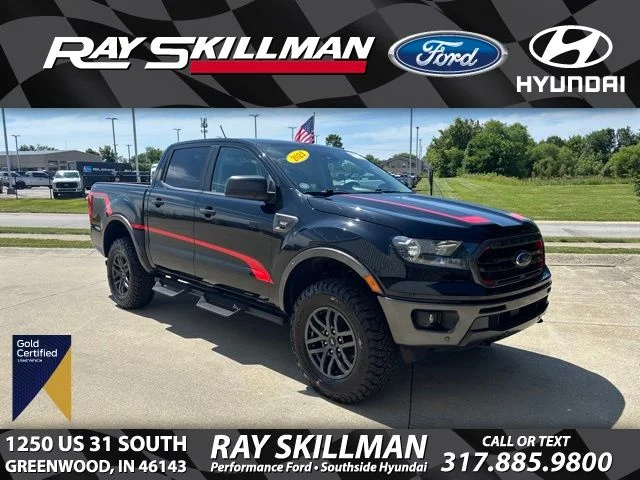 Certified Used 2021 Black Ford XLT image 1