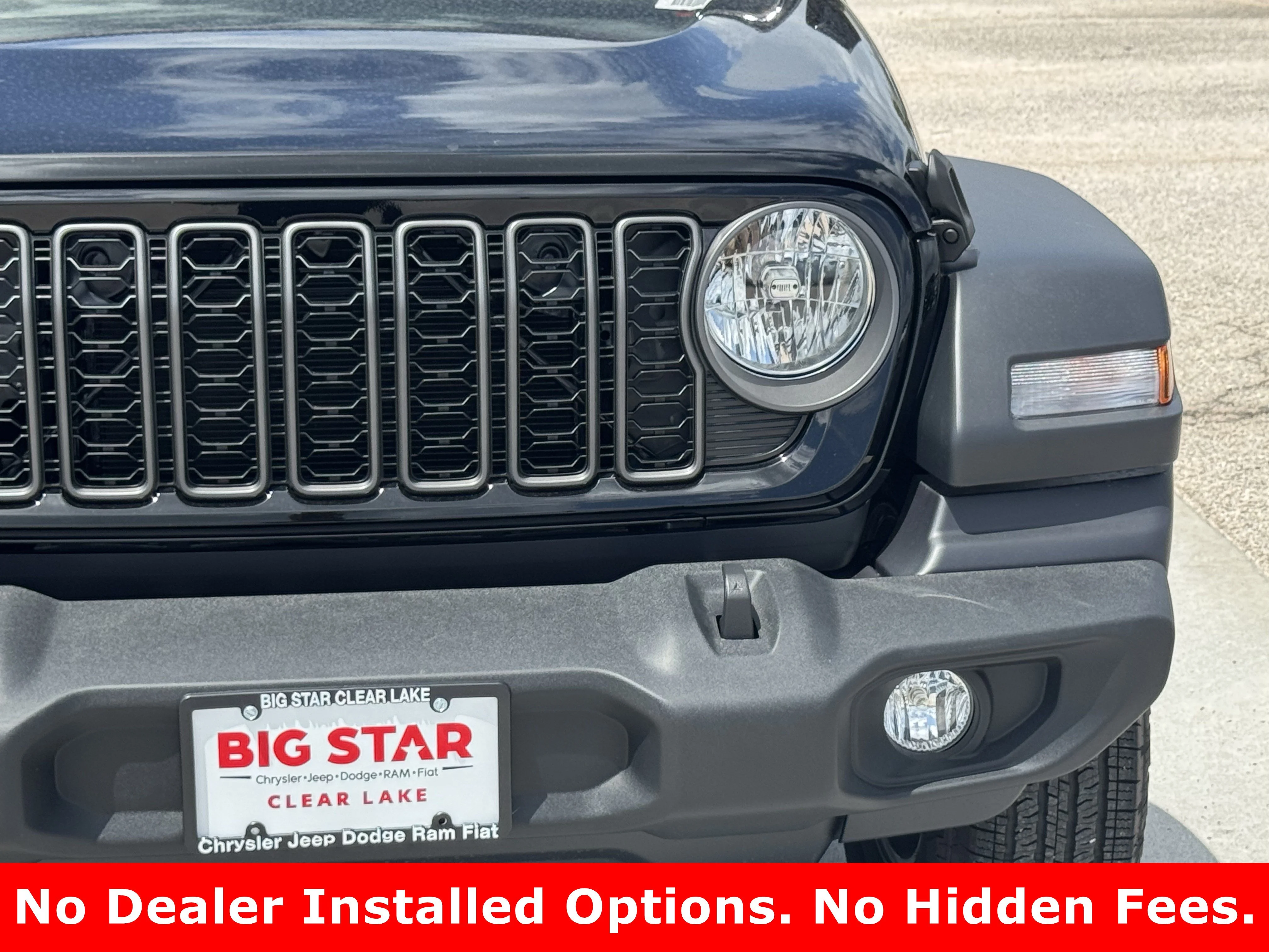 New 2026 Black Clearcoat Jeep Sport image 4