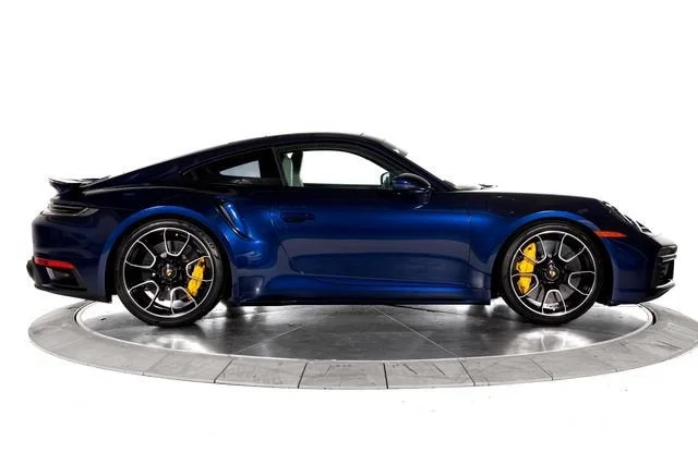 Used 2022 Gentian Blue Metallic Porsche Turbo S image 6
