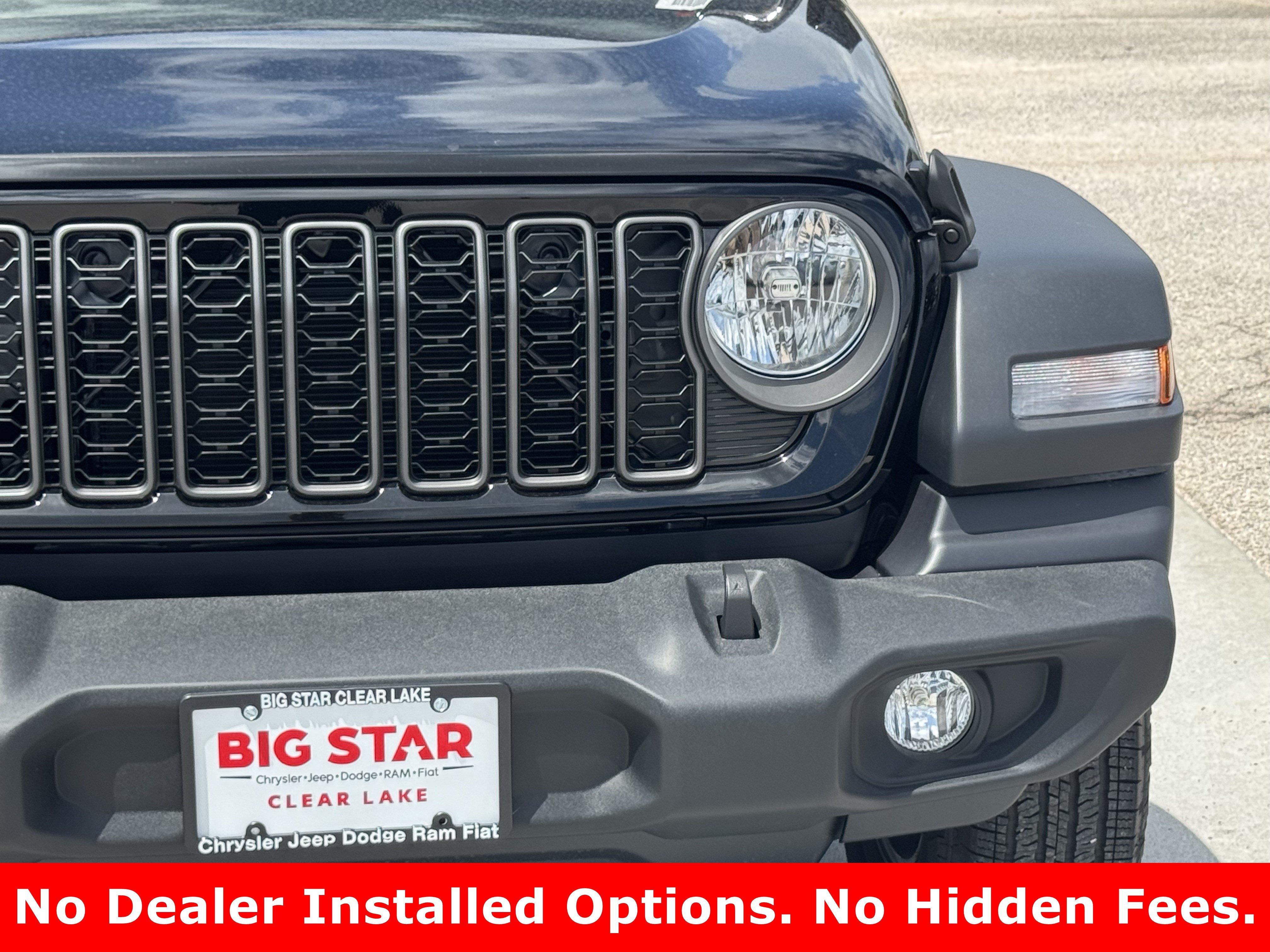 New 2026 Black Clear-Coat Exterior Paint Jeep Sport image 4