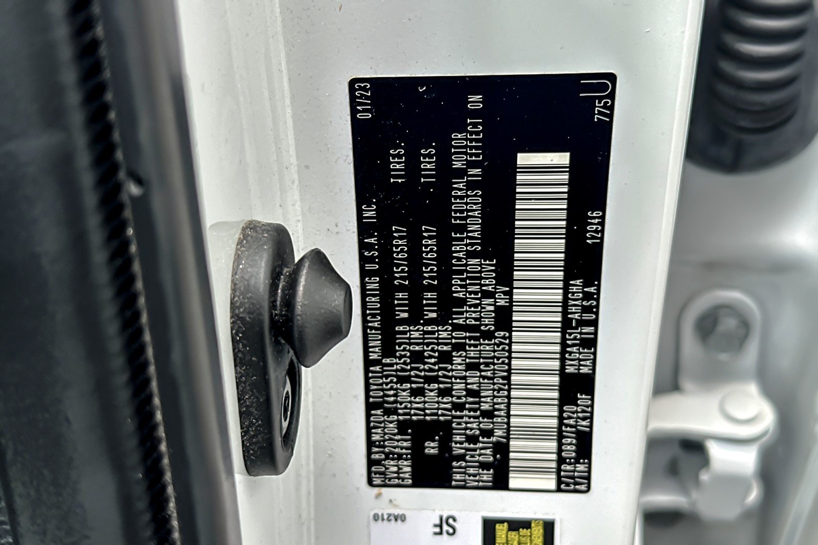 Certified Used 2023 Wind Chill Pearl Toyota LE image 27