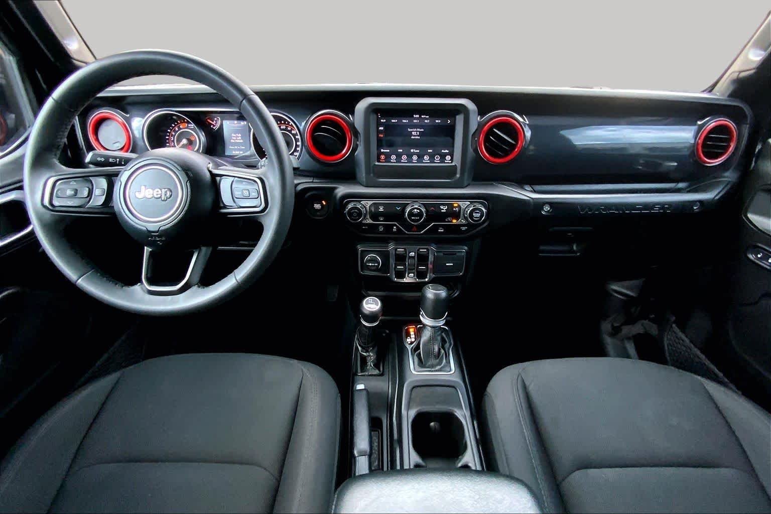 Used 2023 Black Clearcoat Jeep Sport Altitude image 16