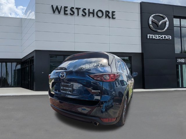 Used 2021 Blue Mazda Touring image 3