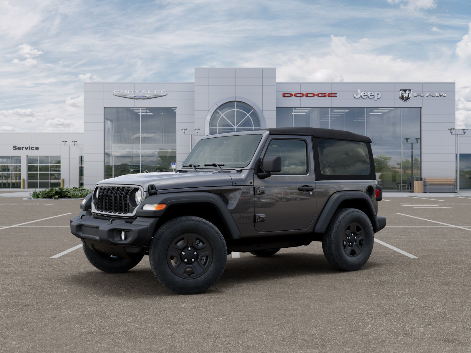 New 2026 Granite Crystal Metallic Clearcoat Jeep Sport image 28