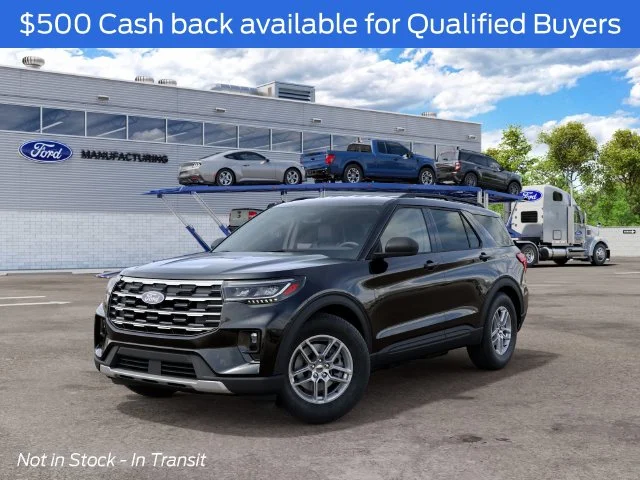 New 2027 Agate Black Metallic Ford Active image 2