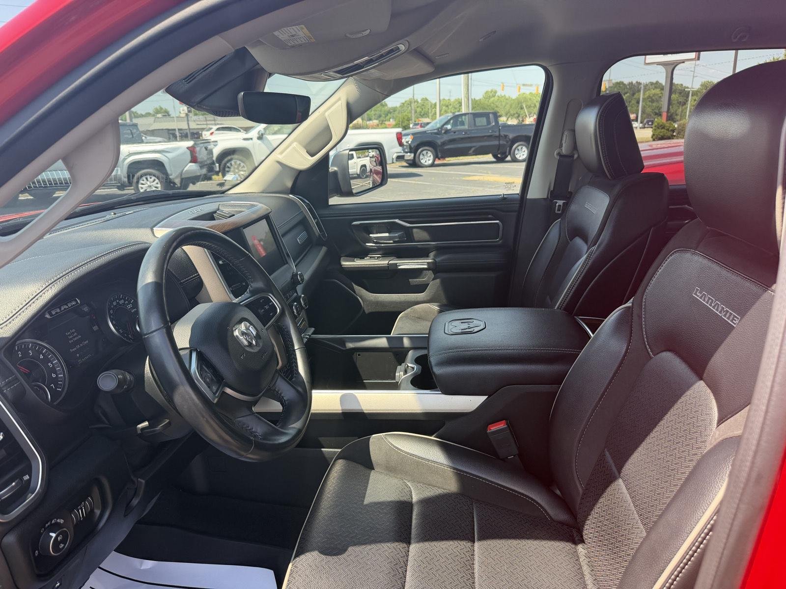 Used 2022 Flame Red Clearcoat Ram Laramie image 14