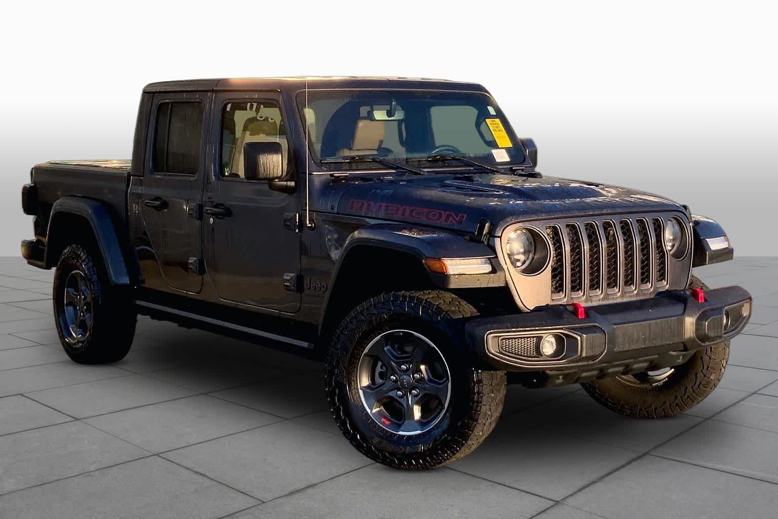 Used 2023 Granite Crystal Metallic Clearcoat Jeep Rubicon image 3