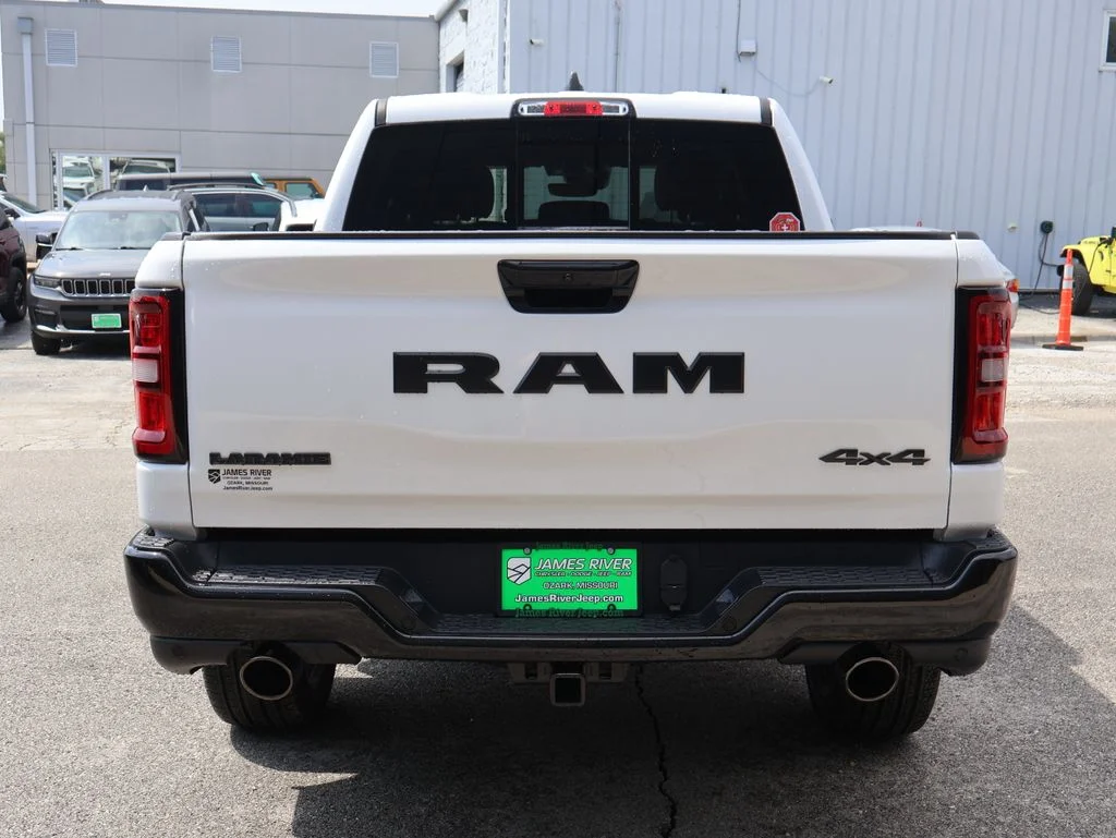 New 2026 Bright White Clear-Coat Exterior Paint RAM Laramie image 4