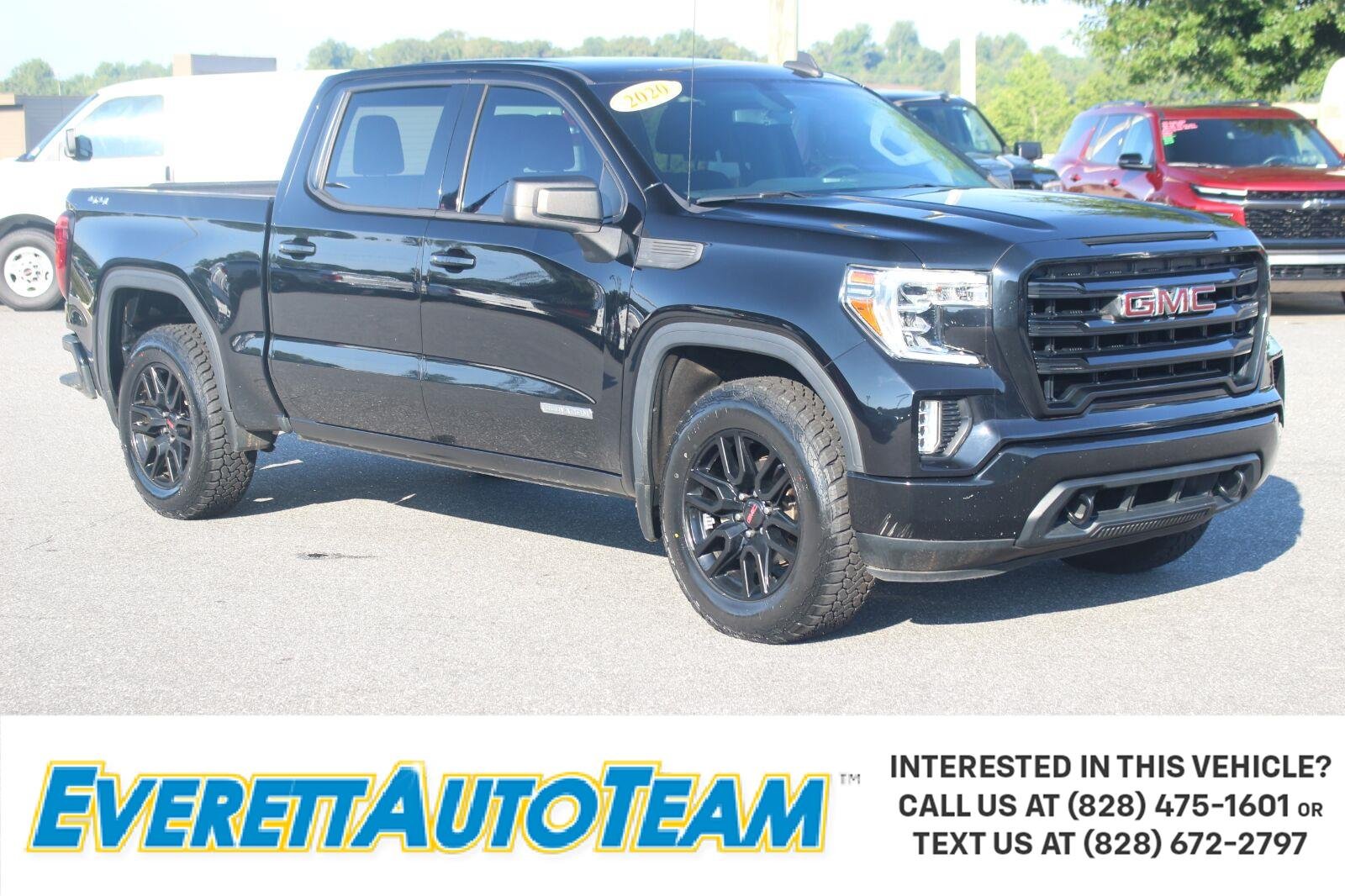 Used 2020 ONYX BLACK GMC Elevation image 1