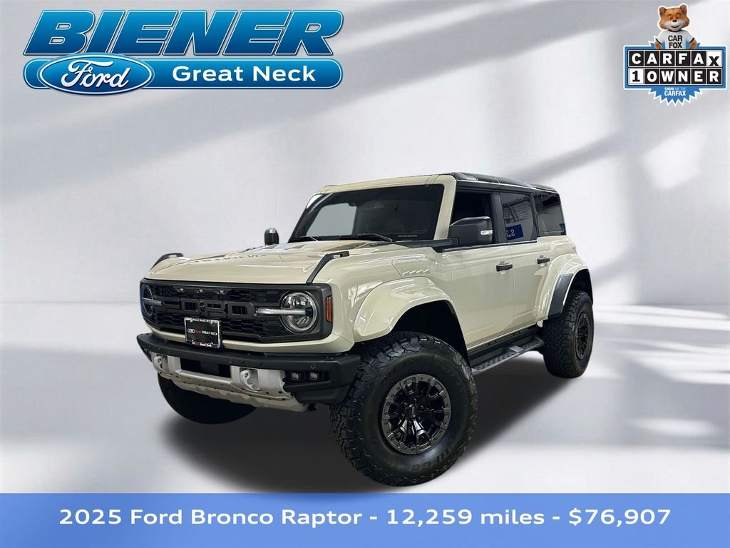 Used 2025 Desert Sand Ford Raptor image 1