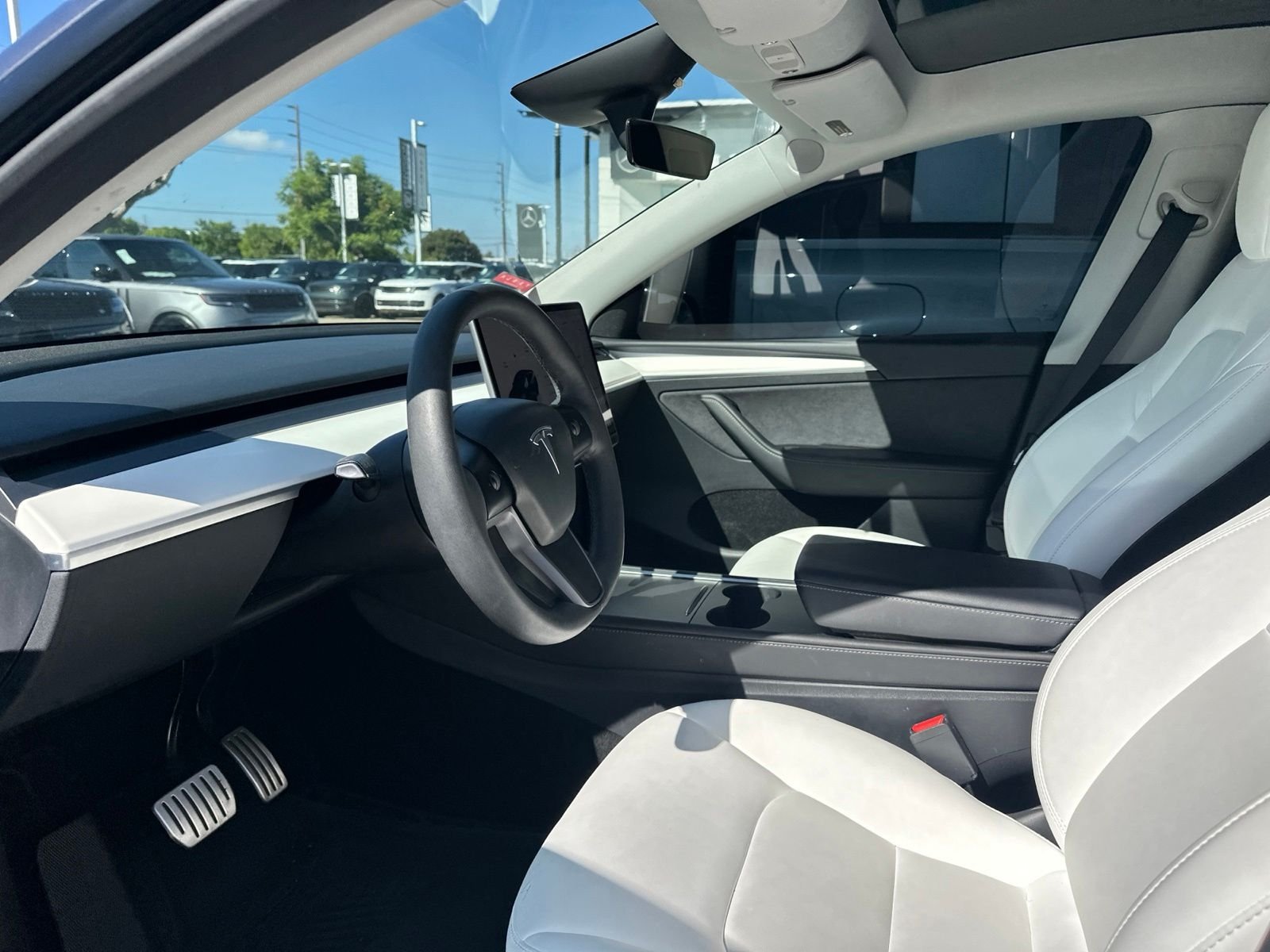 Used 2023 Midnight Silver Metallic Tesla Performance image 11