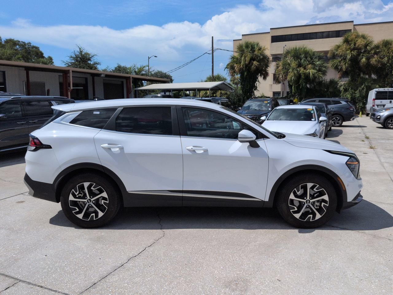 Certified Used 2024 Glacial White Pearl Kia EX image 3
