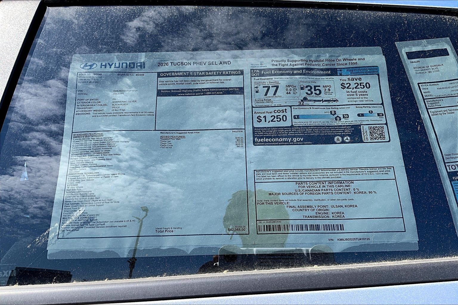New 2026 Silver Hyundai SEL image 17