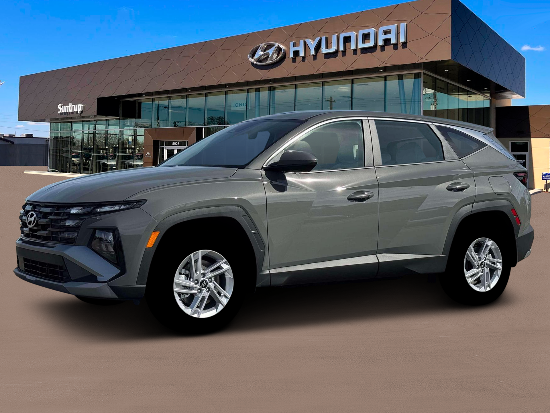 New 2026 Hampton Gray Hyundai SE AWD image 2