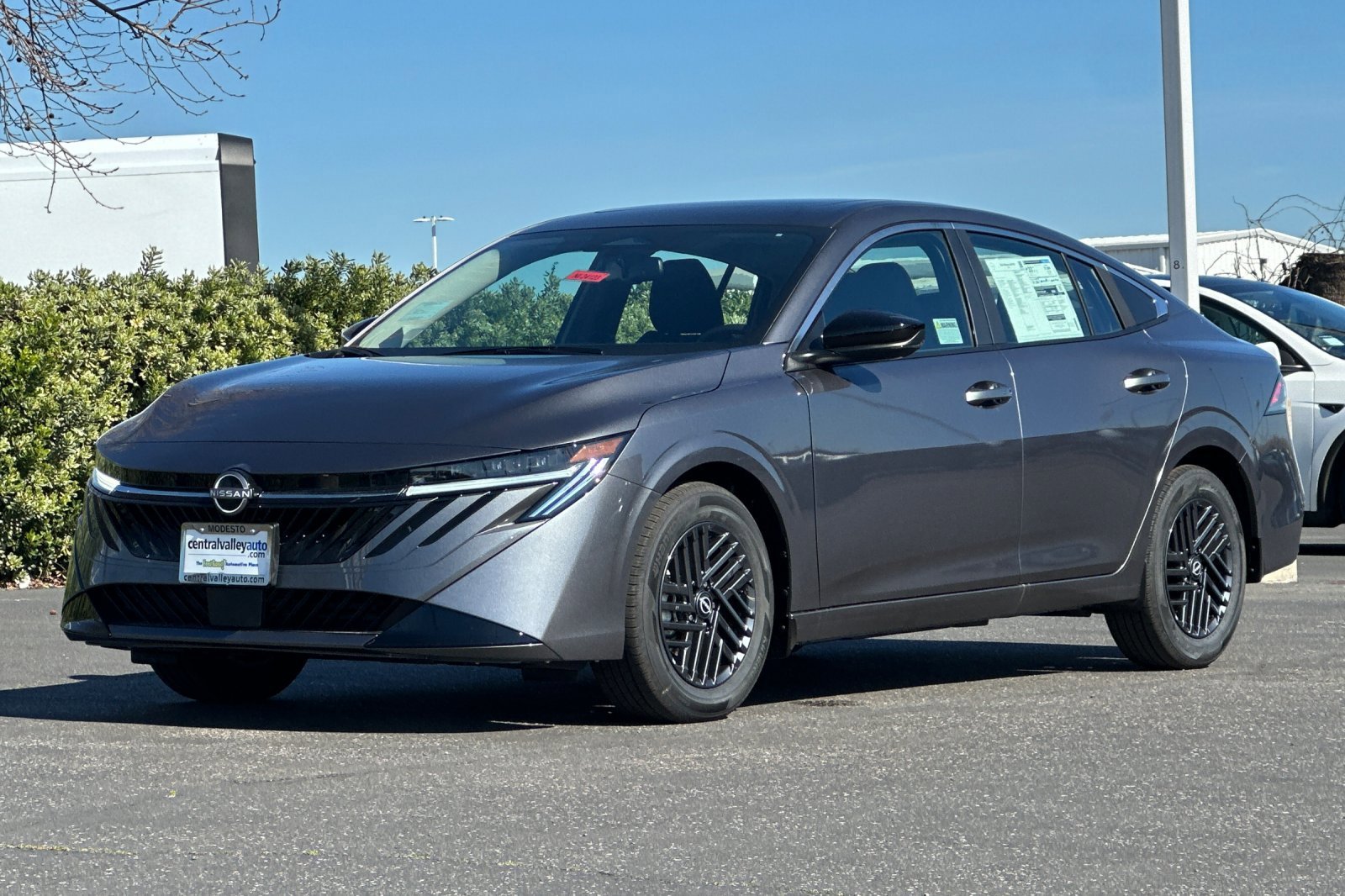 New 2026 Gun Metallic Nissan SV image 8
