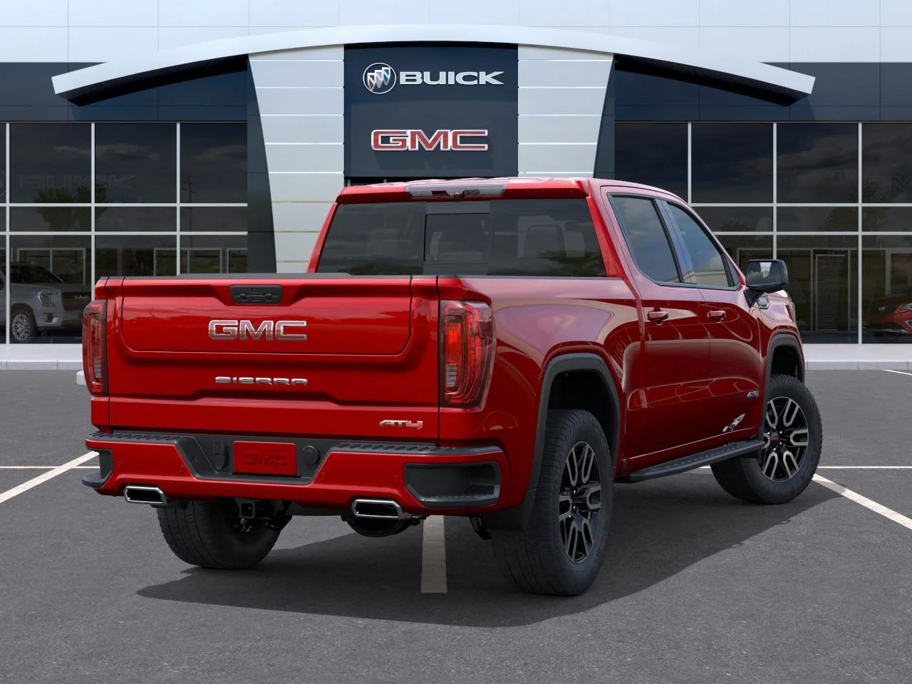 New 2026 Volcanic Red Tintcoat GMC AT4 image 4