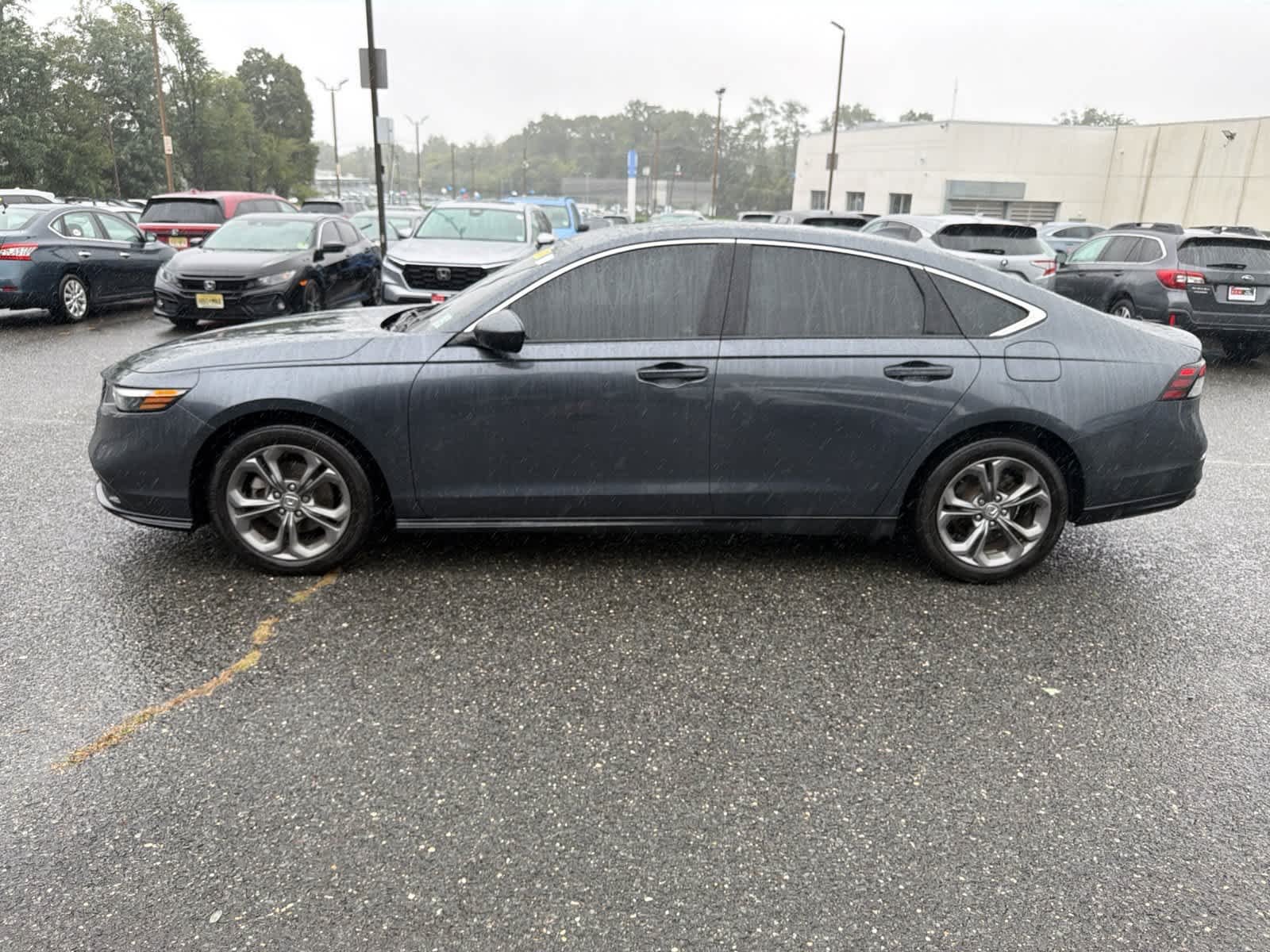 Certified Used 2024 Meteorite Gray Metallic Honda EX image 2