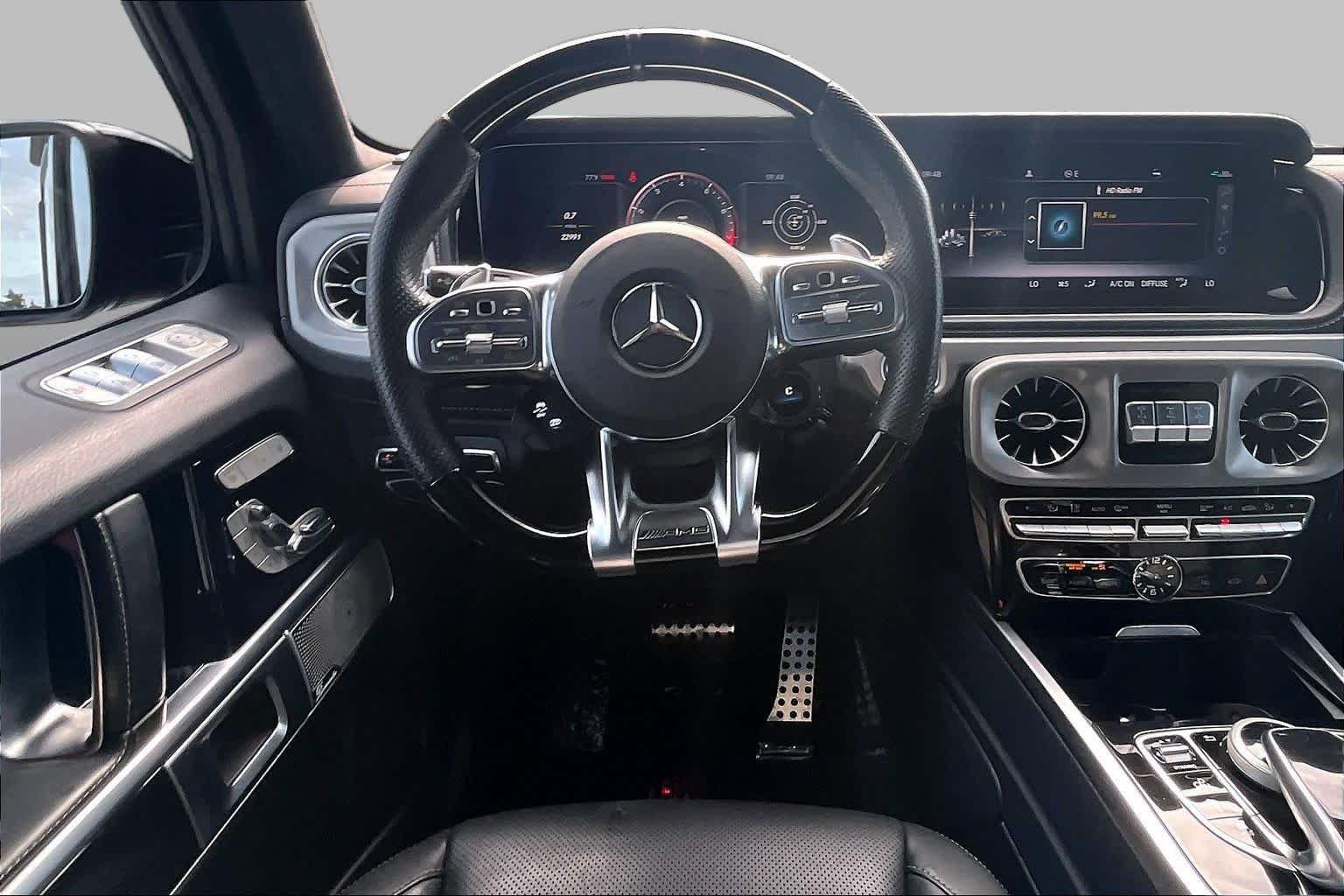 Used 2021 designo Platinum Black Metallic Mercedes-Benz AMG® G 63 image 6