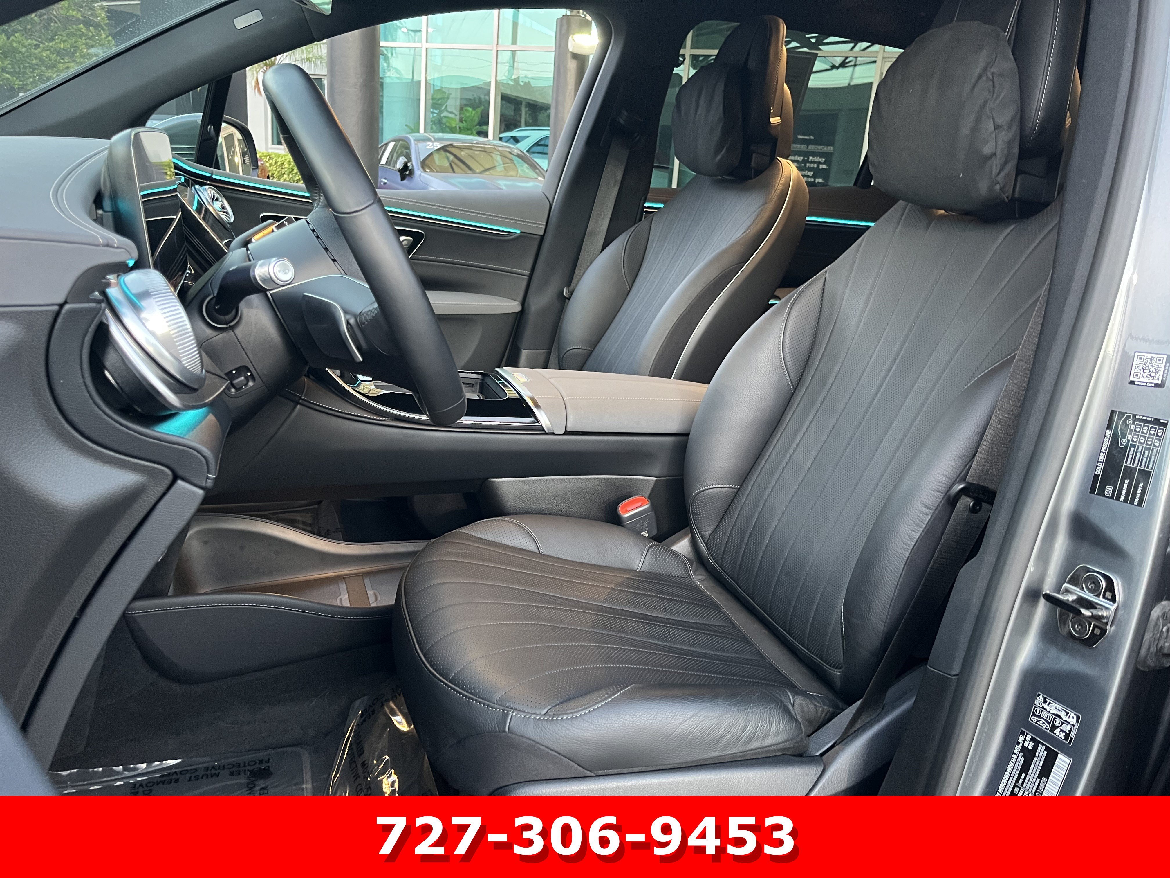 Certified 2023 Mercedes-Benz EQS SUV Base with VIN 4JGDM2EBXPA018808 for sale in Clearwater, FL