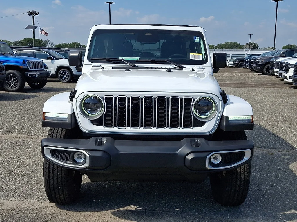 New 2027 Bright White Clearcoat Jeep Sahara image 2