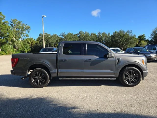 Used 2022 Gray Metallic Ford XLT image 6