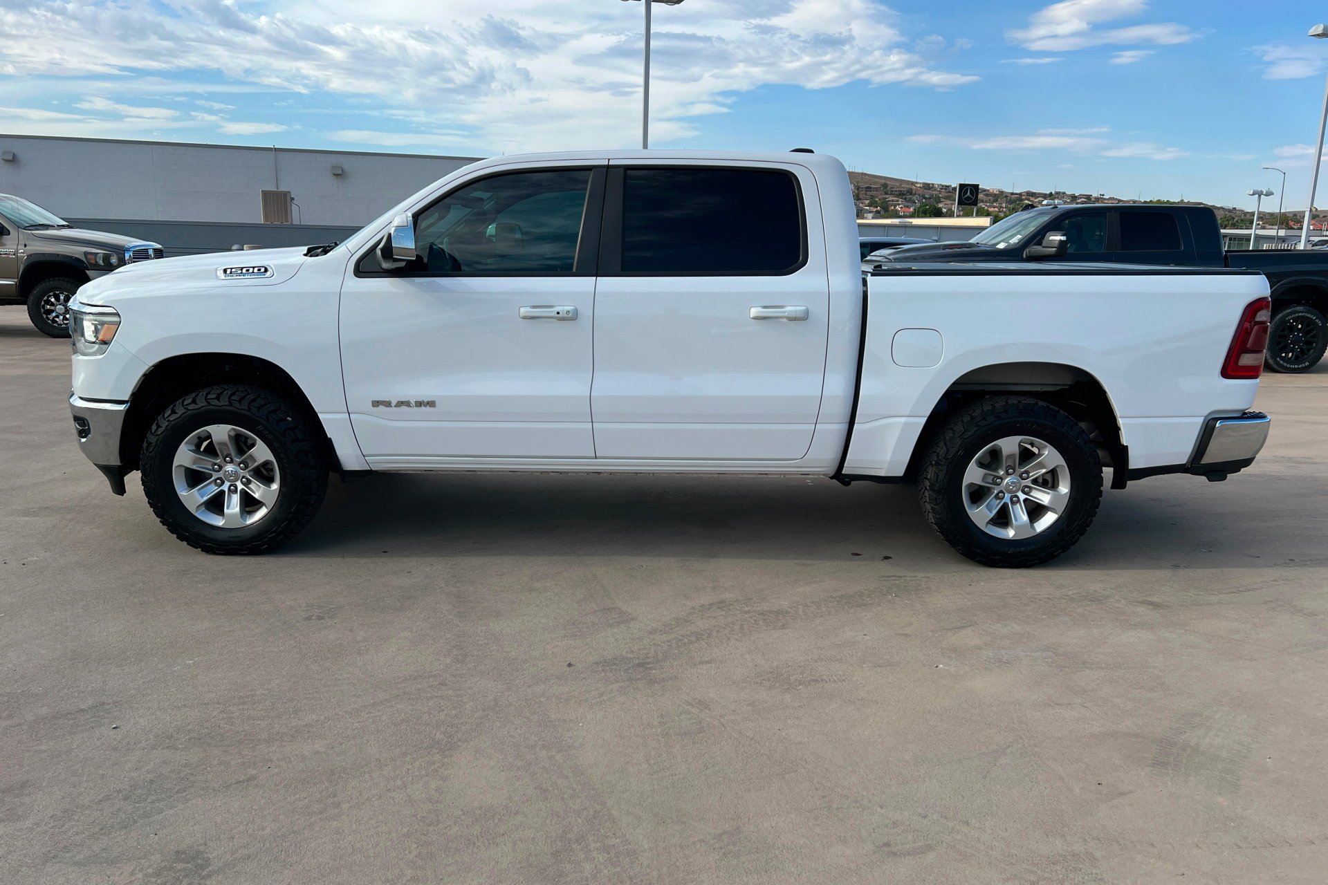 Certified Used 2023 Bright White Clearcoat Ram Laramie image 2