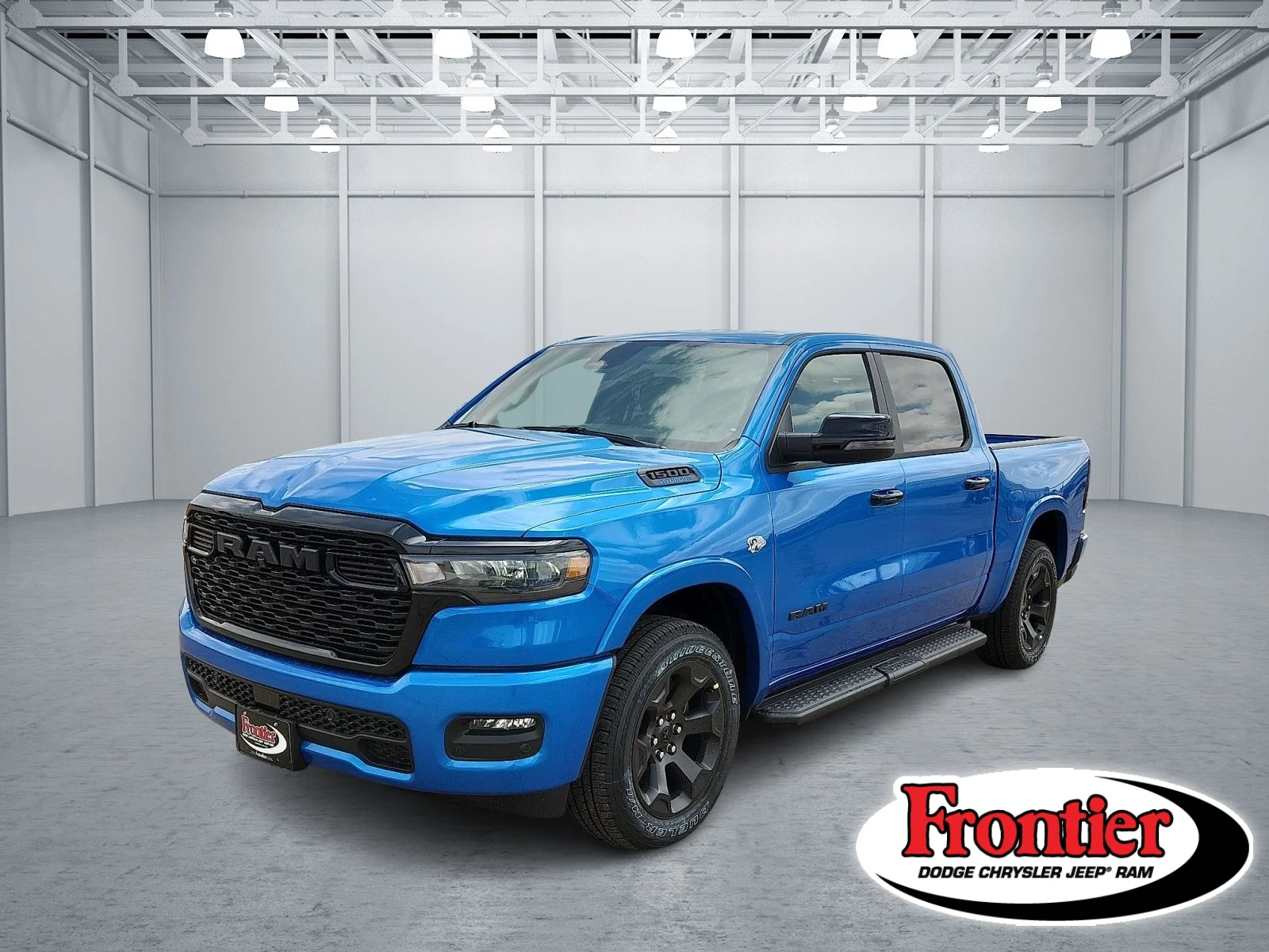 New 2026 Hydro Blue Pearl-Coat  Paint Ram LONE STAR CREW CAB 4X4 5