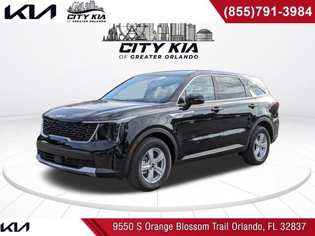 New 2026 Ebony Black Kia LX image 1