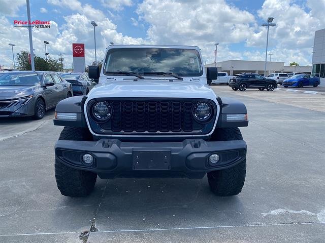 Used 2024 Bright White Clear Coat Jeep Willys image 2