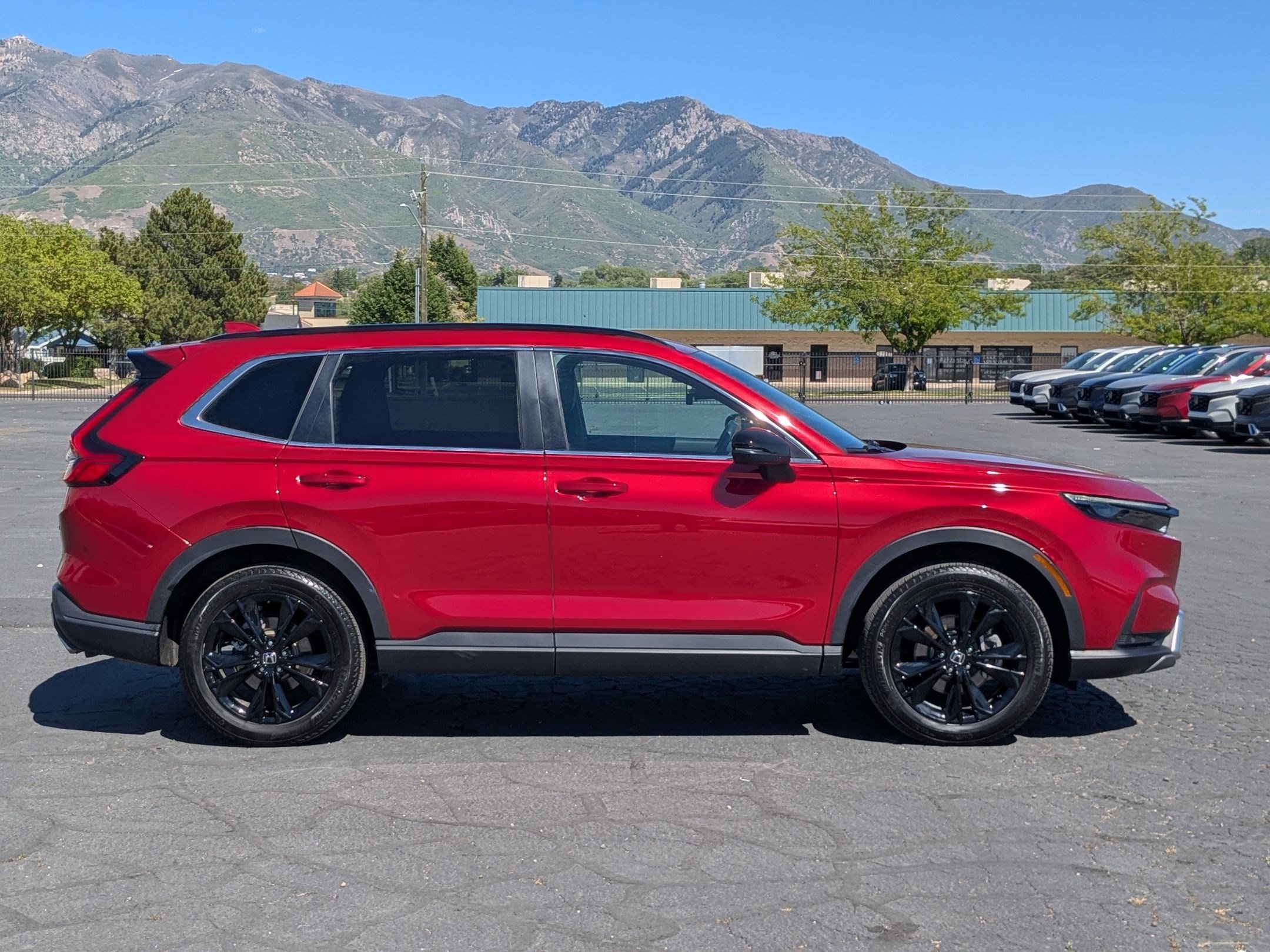Used 2023 Radiant Red Metallic Honda Sport Touring image 2