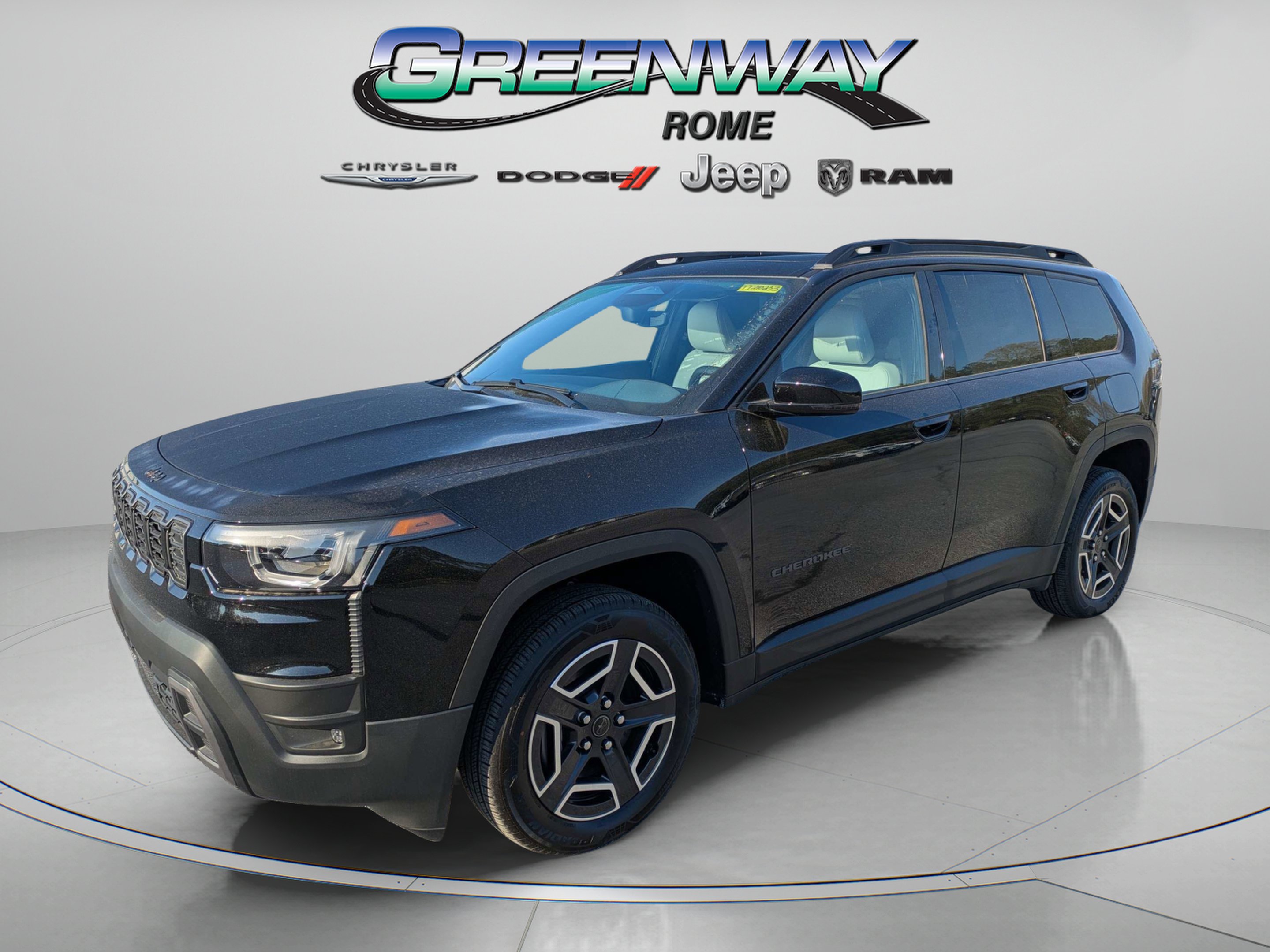 New 2026 Diamond Black Crystal Pearlcoat Jeep Limited image 8