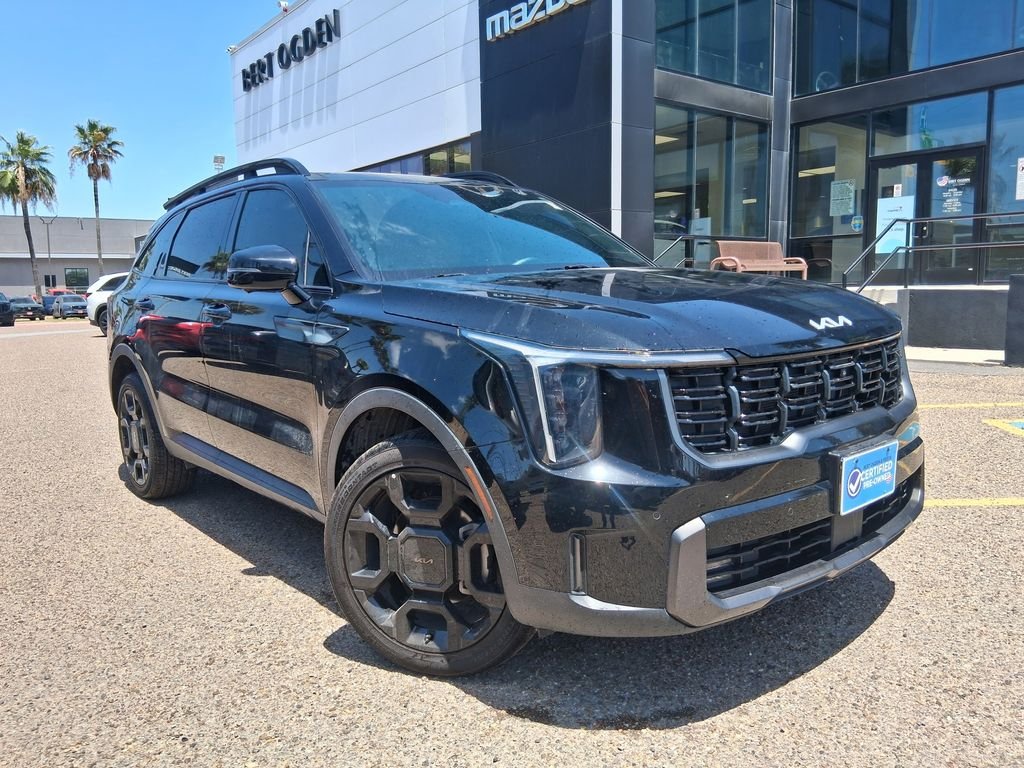Used 2024 Black Kia X-Line SX Prestige image 1