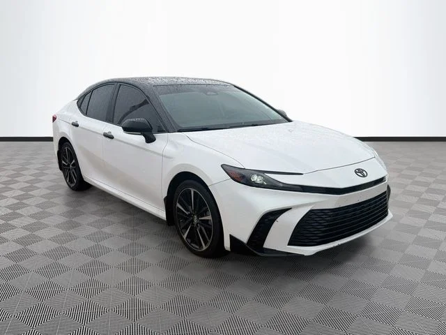 Used 2025 White Toyota LE image 1