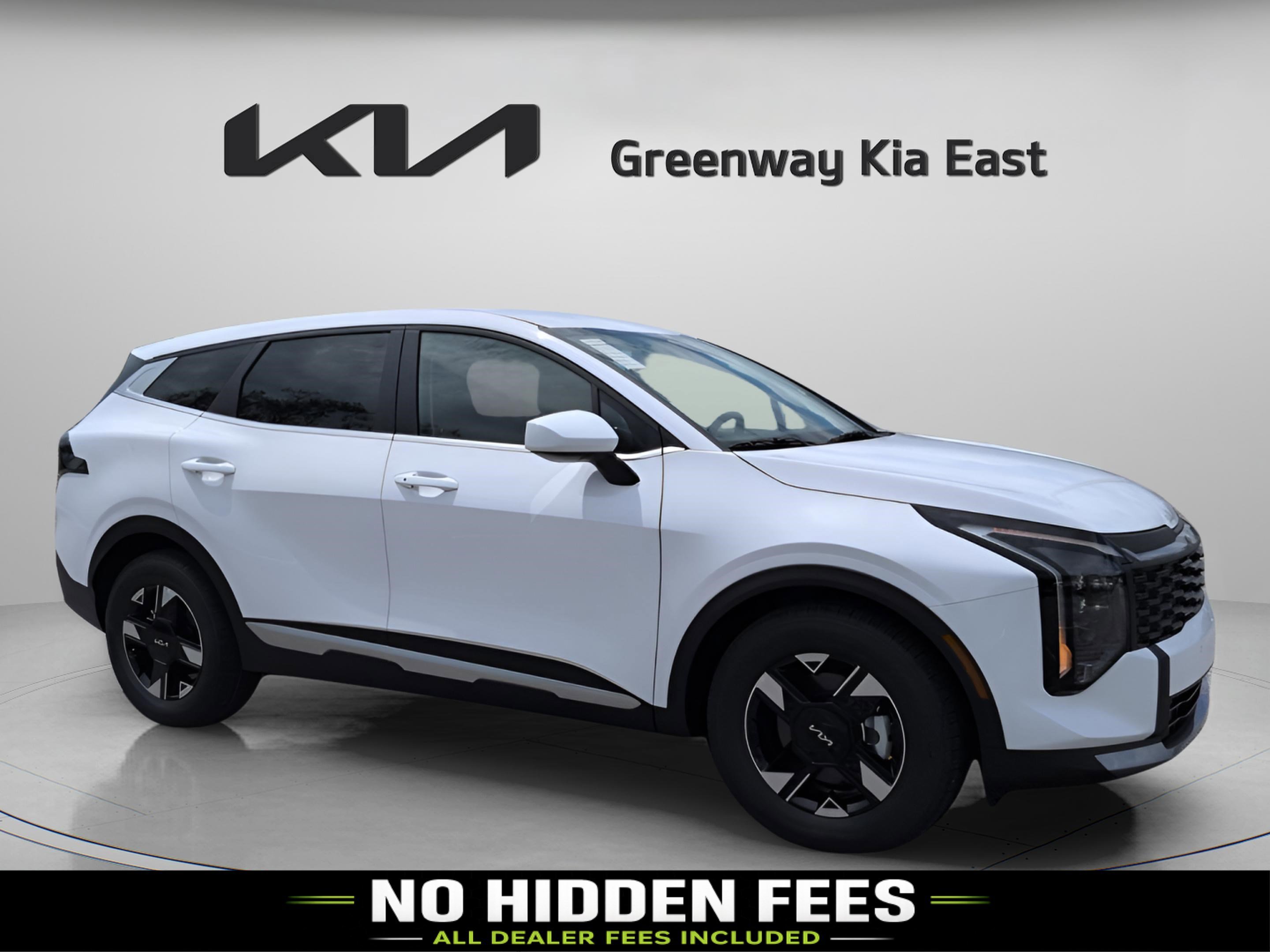 New 2026 Glacial White Kia LX image 1