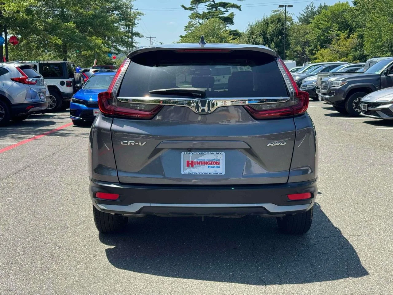 Used 2020 Modern Steel Metallic Honda AWD EX-L image 6