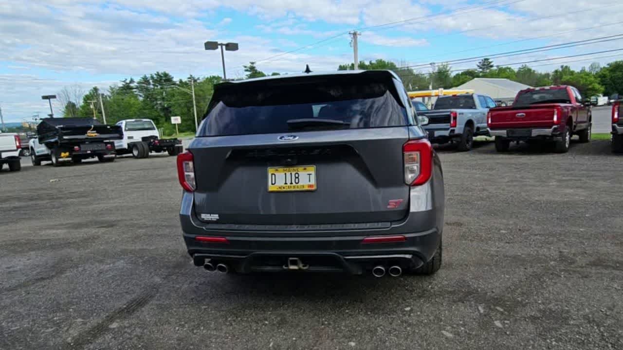 Used 2021 Carbonized Gray Metallic Ford ST image 8