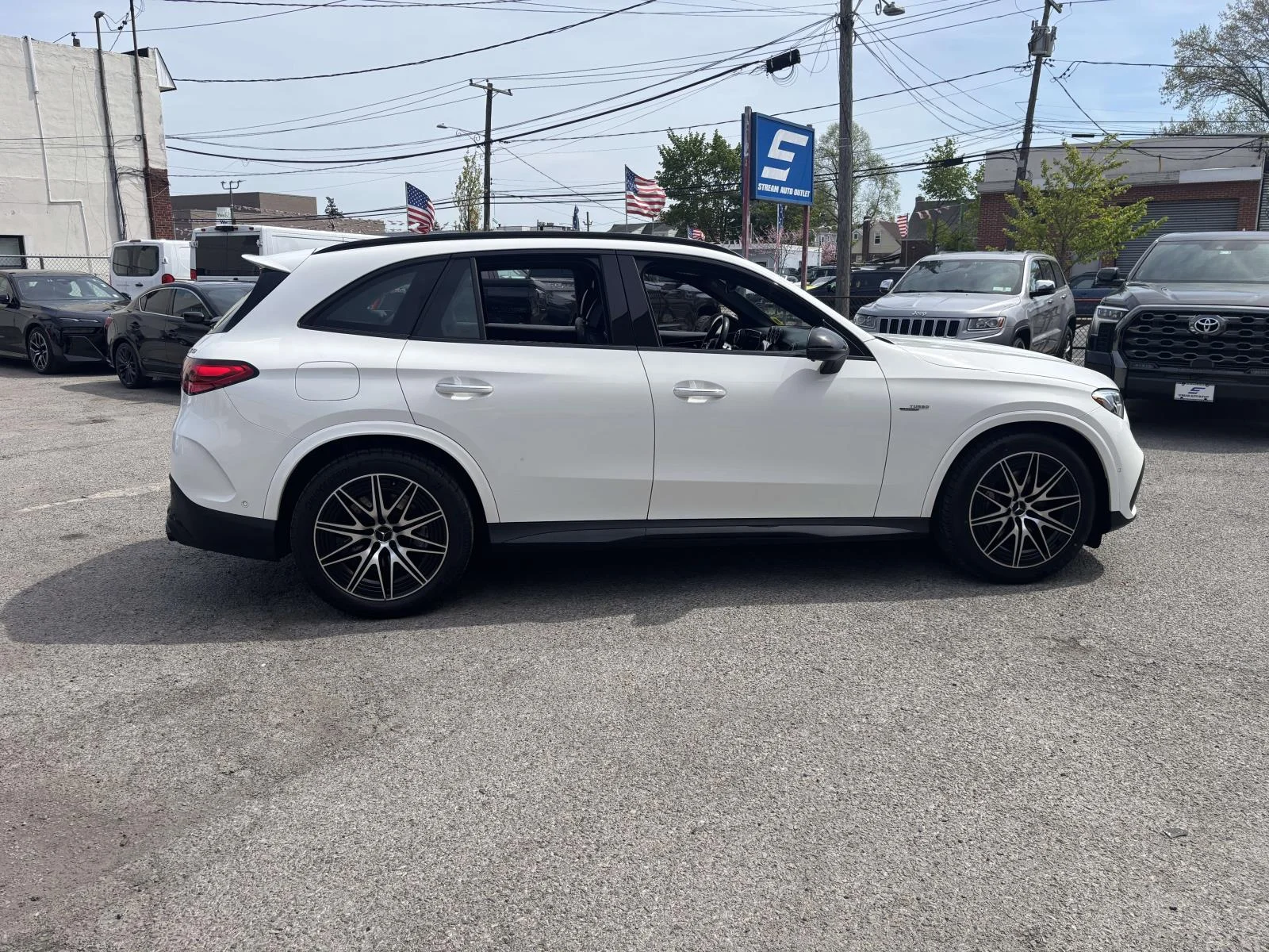 Used 2025 White Mercedes-Benz GLC 43 AMG® image 12