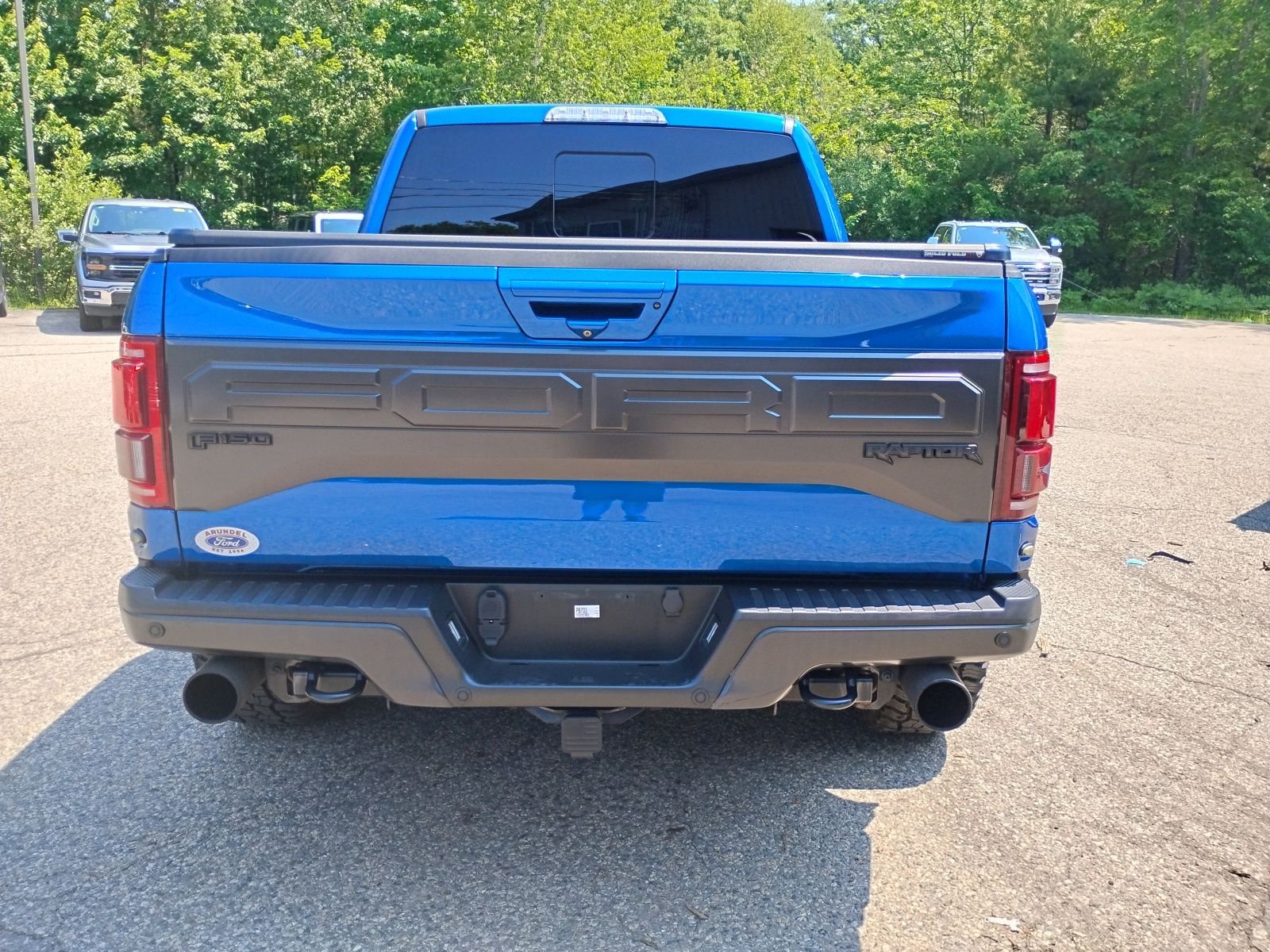 Used 2018 Blue Ford Raptor image 7