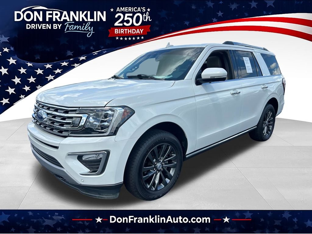 Used 2021 White Ford Limited image 1